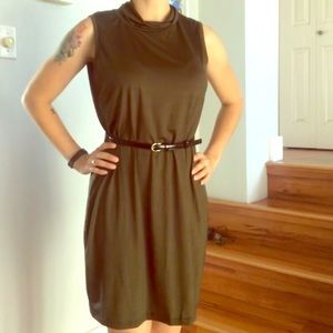 Army green dress